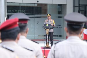 156 Anggota Polres Metro Tangerang Kota Naik Pangkat, Ini Pesan Kapolres