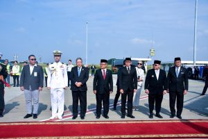 Pj Gubernur Banten A Damenta Lepas Kepulangan PM Jepang Shigeru Ishiba