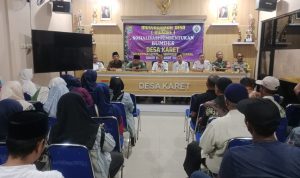 Musyawarah Desa Karet dan Penetapan Tim Pengelola BUMDes