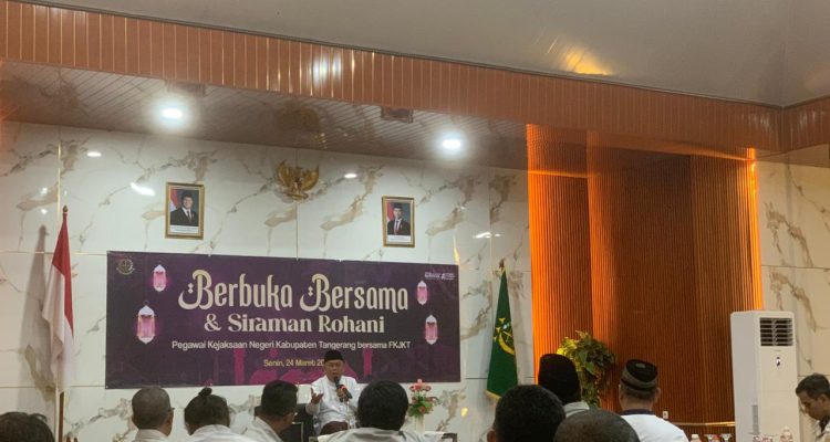 Buka Puasa Bersama Jurnalis, Kejari Kabupaten Tangerang Perkuat Hubungan dengan Media