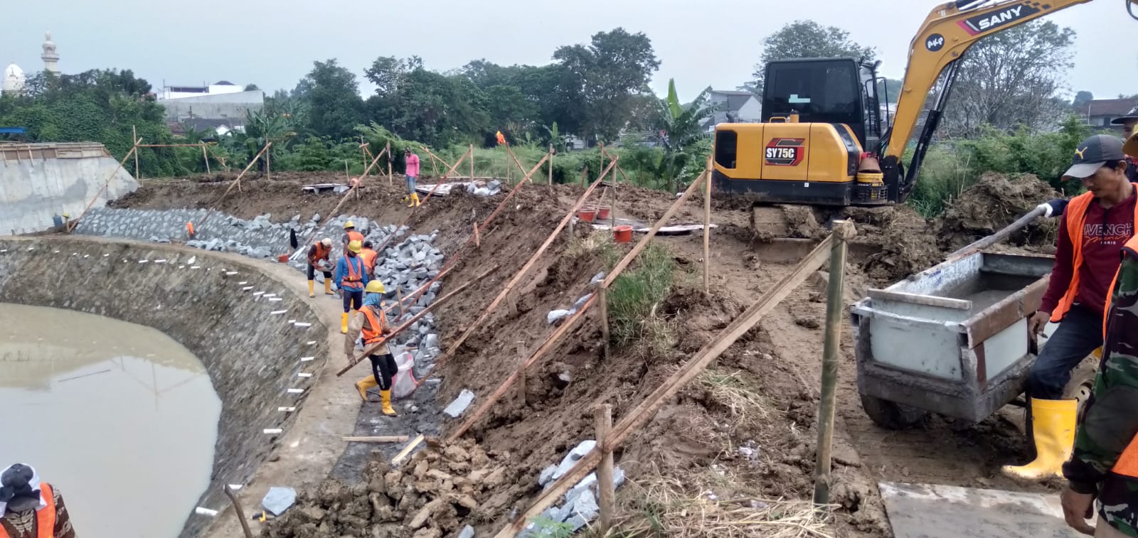 Proyek Embung Sudirman Tangerang Berlanjut Fokus Pada Optimalisasi Fungsi