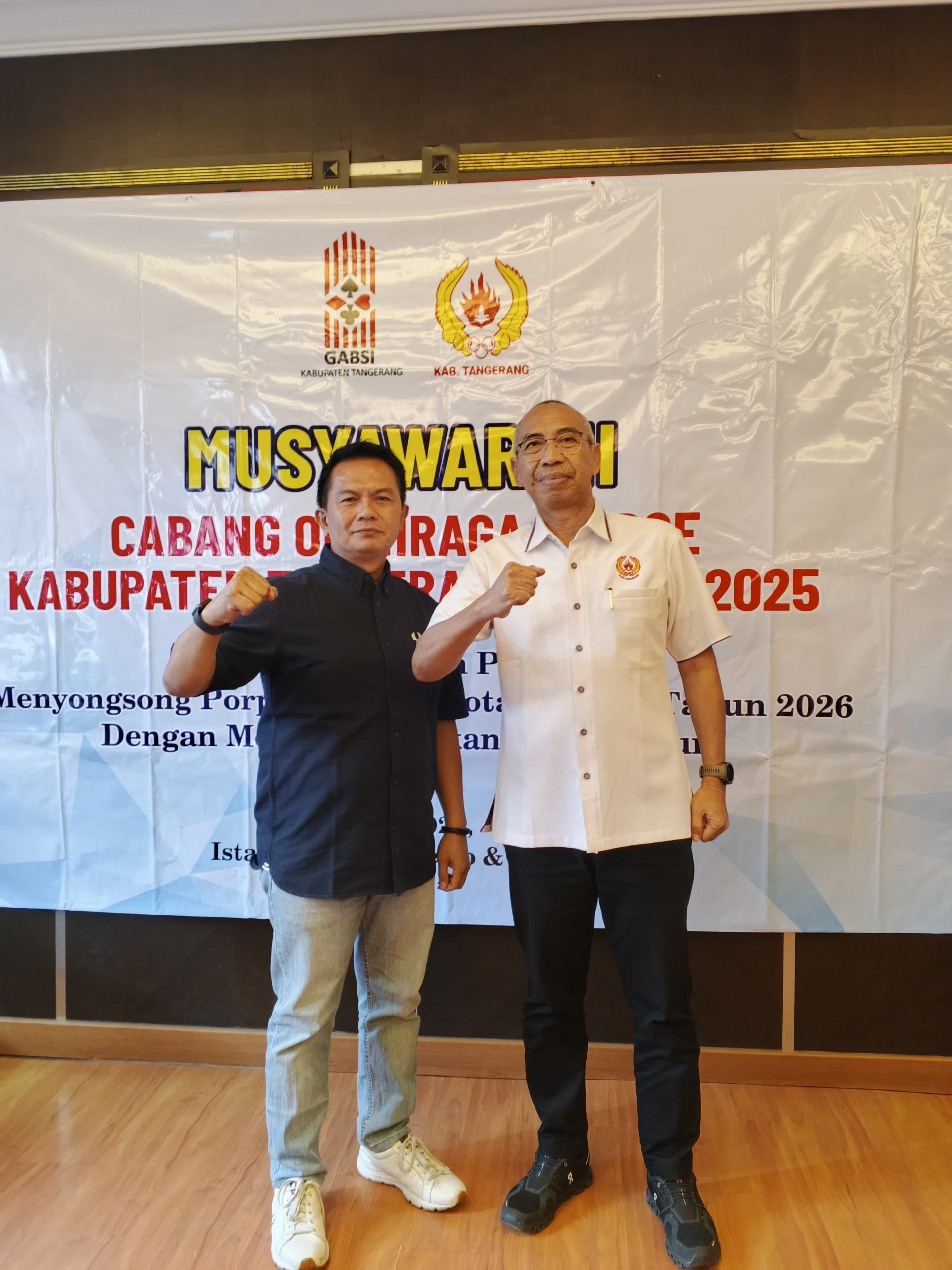 Aklamasi, Fahrurozi Pimpin GABSI Kabupaten Tangerang