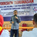 Luncurkan Website, PMI Kabupaten Tangerang Bekali Humas dengan Keterampilan Jurnalistik