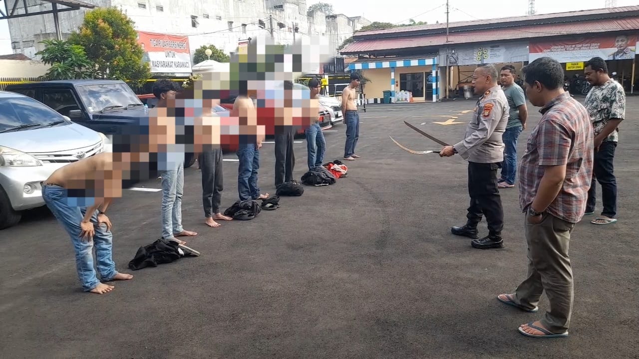 Ketangkep Patroli, 11 Remaja Diduga Hendak Tawuran Diamankan Polisi di Tangerang