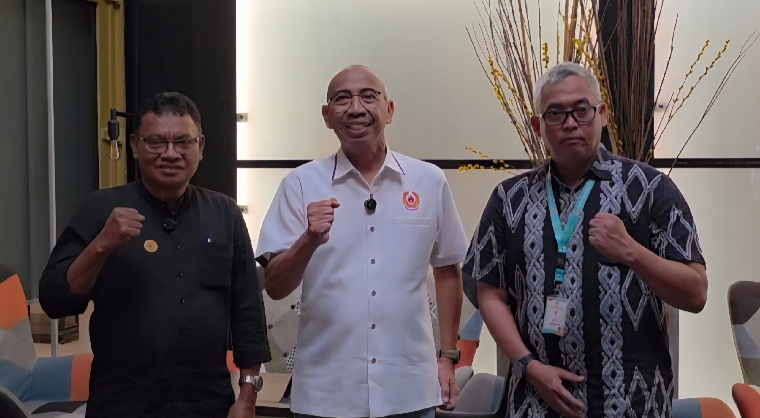 Ketua KONI se Tangerang Raya usai mengadakan pertemuan menolak Permenpora No.14/2024/istimewa