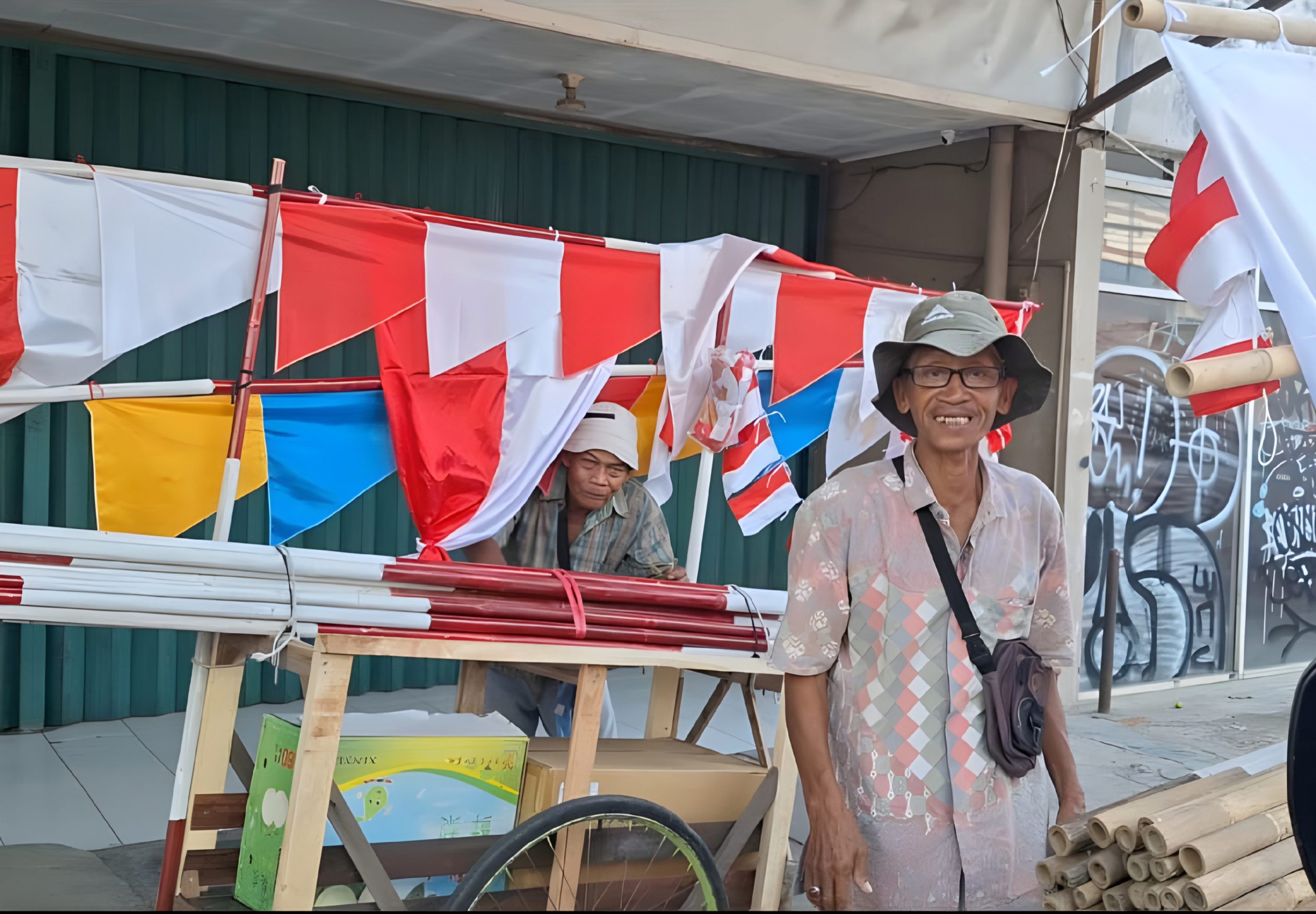 Penjual bendera