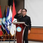 Marinus Gea, anggota DPR RI saat memberikan pengarahan di acara Gerakan Kebajikan Pancasila /barayanews