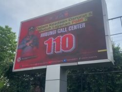 Polresta Tangerang Sosialisasi Call Center 110, Informasi Layanan Kini Tampil di Videotron hingga Radio