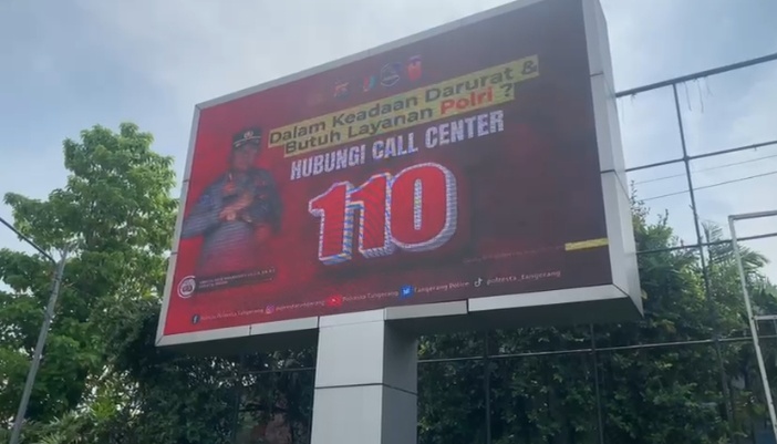 Polresta Tangerang terus memperluas sosialisasi layanan darurat Call Center 110 agar semakin dikenal dan mudah diakses masyarakat. Selasa, 12 Mei 2026.