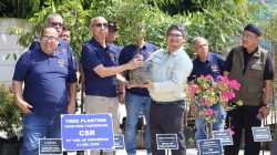 Berikan CSR, PT YKK AP Indonesia Tanam Pohon Di Kantor KONI Kabupaten Tangerang