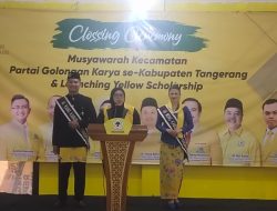 Rampungkan Muscam dan Launching Beasiswa, Golkar Kabupaten Tangerang Siap Hadirkan Politik Solutif-Substantif