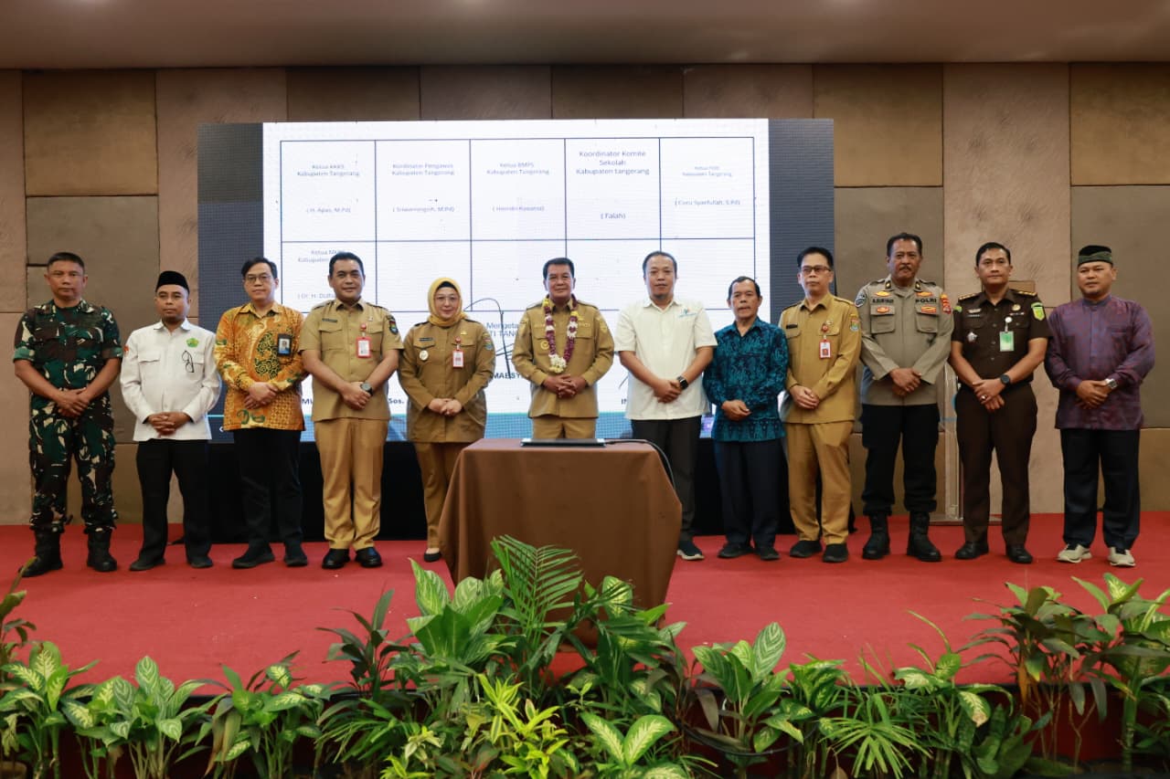 Bupati Tangerang, Moch. Maesyal Rasyid menegaskan bahwa pelaksanaan Sistem Penerimaan Siswa Baru tahun ajaran 2026/2027 harus benar-benar transparan dan obyektif di Hotel Lemo. Selasa, 19 Mei 2026.