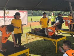 Polda Banten Gelar Tes Jasmani Calon Taruna Akpol Tahun 2026