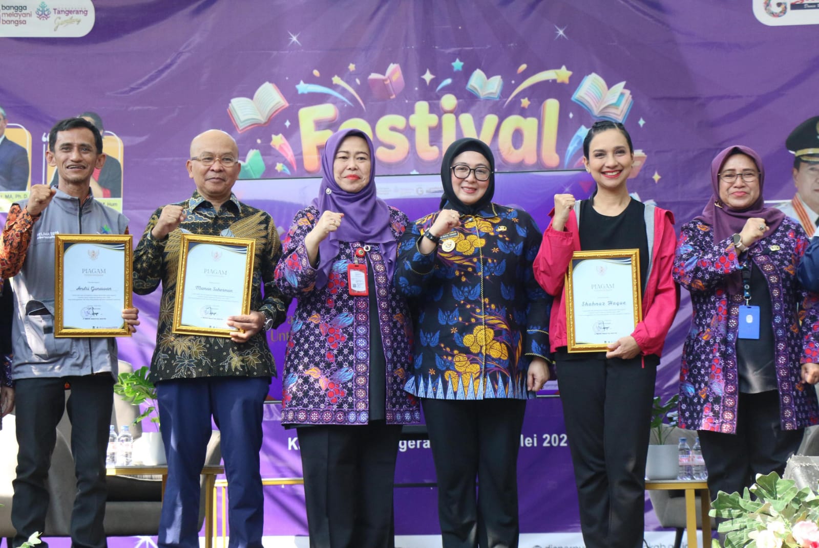 Wakil Bupati (Wabup) Tangerang, Intan Nurul Hikmah mendorong transformasi perpustakaan untuk lebih menarik dan berwarna guna meningkatkan minat dan kujungan generasi muda, khususnya Gen Z dan Apha Kabupaten Tangerang. Kamis, 21 Mei 2026.
