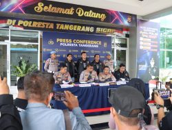 Tawuran Remaja Satu Orang Luka Parah, Polresta Tangerang Bekuk Amankan Tersangka