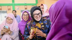 Wabup Intan Resmikan Ruang Kelas Baru SMP Riyadlul Jannah Boarding School Kresek