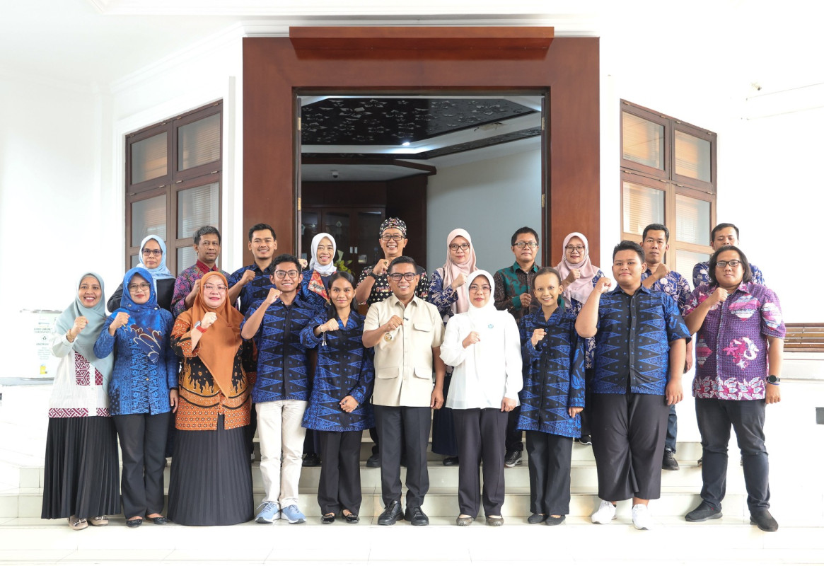 Gubernur Andra Soni Lepas Delegasi Gita Bahana Nusantara Asal Banten ke Tingkat Nasional