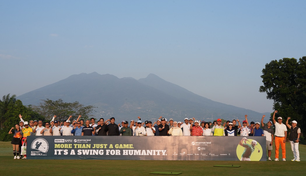 Sinar Mas Land Satu Golf for Charity 2026 Kumpulkan Donasi, Diikuti 144 Pegolf di Bogor