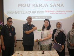 KONI Kabupaten Tangerang Gandeng RS Keluarga Kita, Perkuat Perlindungan Kesehatan Atlet Porprov Banten VII