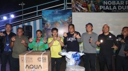 Ratusan Warga hingga Ojol Nobar Semifinal Piala Dunia 2026 di Polresta Tangerang, Suasana Makin Meriah dengan Doorprize