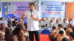 Bupati Maesyal Motivasi Siswa SMP dan SMK Satya Muda Gemilang Saat MPLS