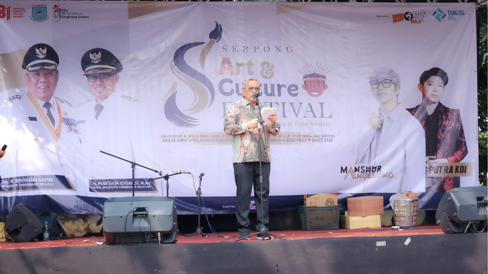 Benyamin Dorong Serpong Arts & Culture Festival Jadi Agenda Tahunan Penguat Pariwisata Tangsel
