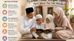 Didik Anak Dengan Agama, Agar Masa Tua Tak Menderita