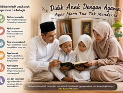 Didik Anak Dengan Agama, Agar Masa Tua Tak Menderita
