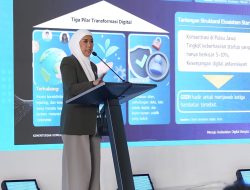 Meutya Hafid (Menteri KOMDIGI) memberikan keynote speech dan memberikan apresiasi atas terselenggaranya Launching Garuda Spark Innovation Hub di Biomedical Campus BSD City, pada 26 Agustus 2026