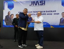 Teguh Santosa Lantik Pengurus JMSI DKI Jakarta, Tekankan Kolaborasi dan Jurnalisme Berkualitas