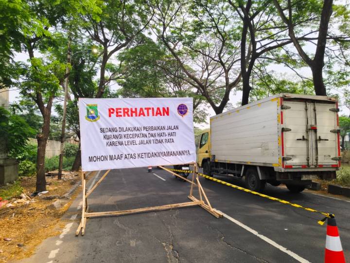 Perbaikan Jalan Dikebut, DPUPR Kota Tangerang Jaga Mutu Konstruksi