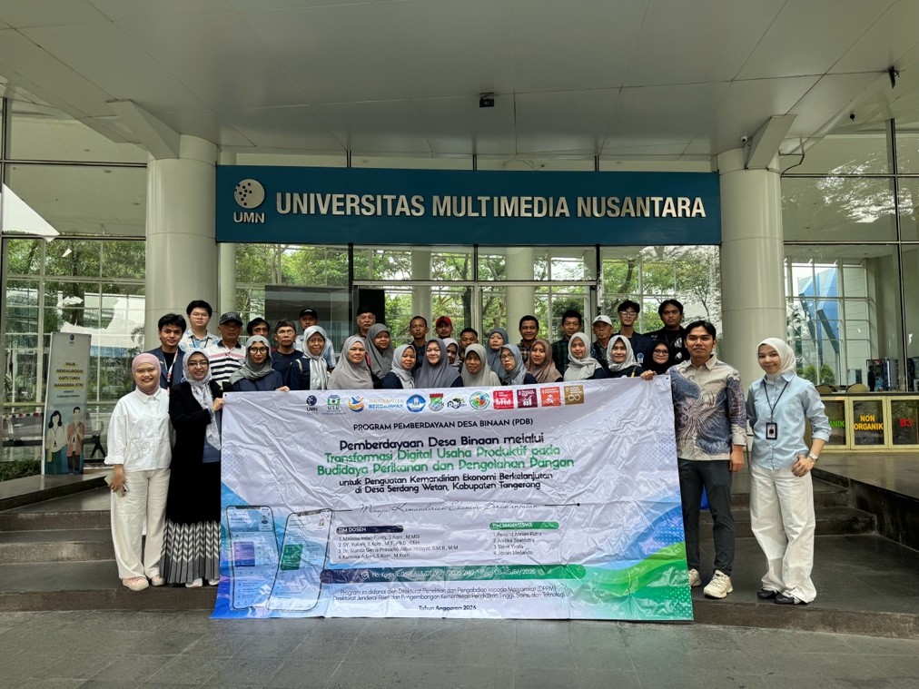 UMN Dampingi Usaha Desa Serdang Wetan, Fokus Perkuat Produksi hingga Pemasaran