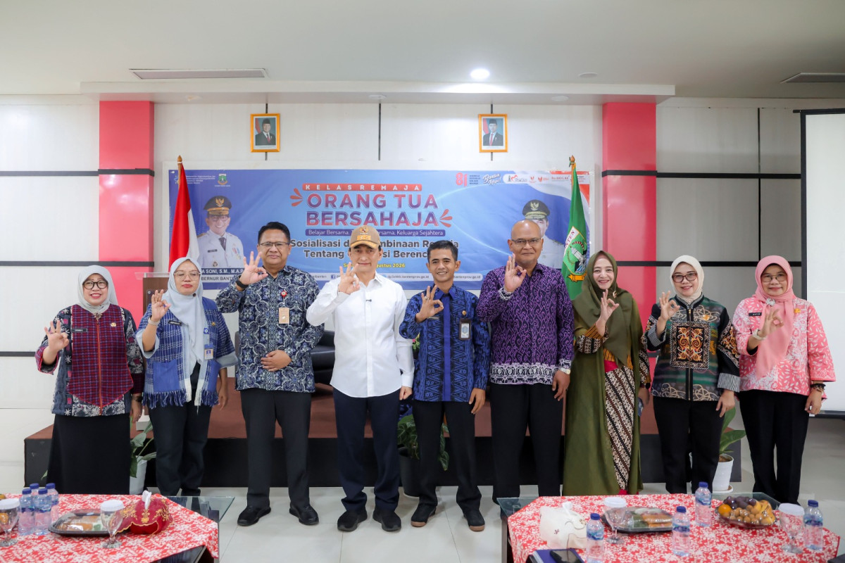 Wagub Banten Minta Gen Z Tak Minder, Orang Tua Diminta Jadi Teladan