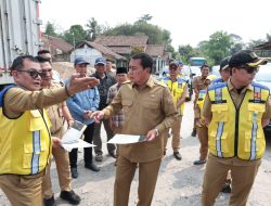Tinjau Rekonstruksi Jalan Cangkudu–Cisoka, Bupati Tangerang Targetkan 1,38 Kilometer Rampung Akhir 2026
