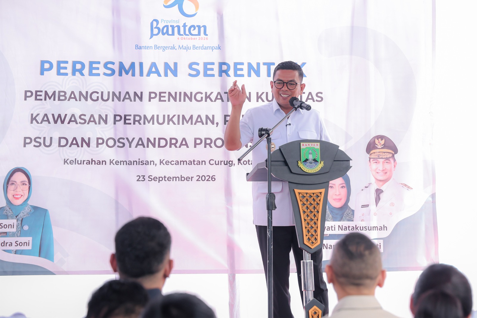Andra Soni Tingkatkan Kualitas Permukiman Banten agar Lebih Layak dan Sehat