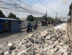 Beton Jalan Gardu-Tanah Merah Tak Lolos Uji Mutu, Vendor Wajib Bongkar 135 Meter