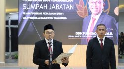 Empat PPAT Baru Kabupaten Tangerang Dilantik, Didik Purnomo Tekankan Integritas