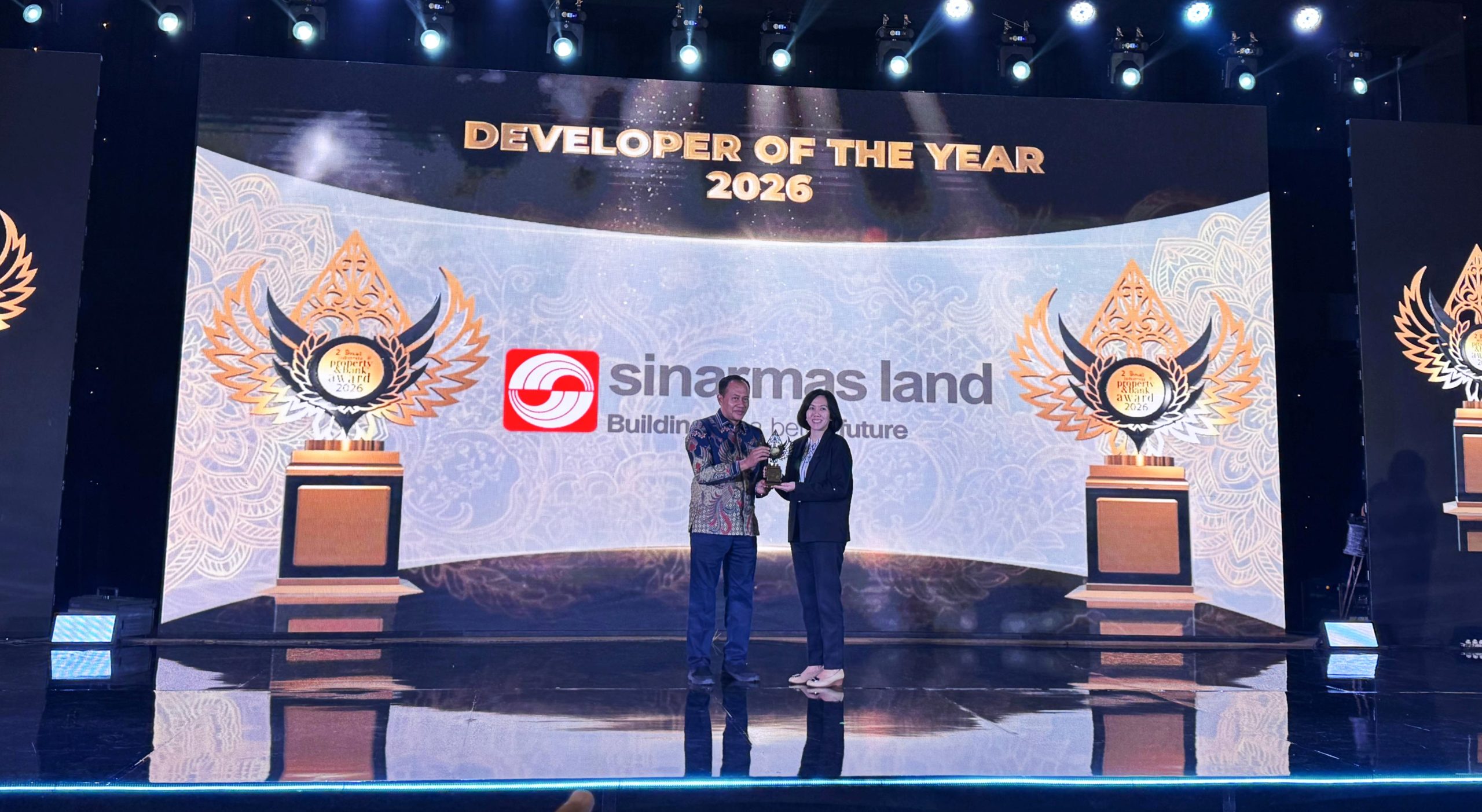 Sinar Mas Land Raih Dua Penghargaan Bergengsi di Ajang Indonesia Property & Bank Awards 2026