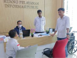 Komisi Informasi Provinsi Banten melakukan pengecekan layanan dan fasilitas keterbukaan informasi publik di Sekretariat PPID Pemkot Tangerang Selatan.