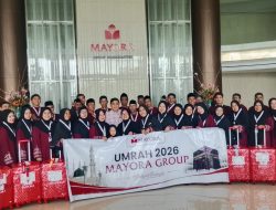 Mayora Group Lepas 44 Karyawan Tunaikan Umrah ke Tanah Suci