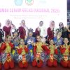 Tim Senam Banten Promosikan Wastra Daerah Lewat Kostum Bermotif Tapak Kebo Tim Senam Banten Promosikan Wastra Daerah Lewat Kostum Bermotif Tapak Kebo