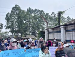 Warga Cengkok Kembali Demo, Minta Operasional PT SLI Dihentikan