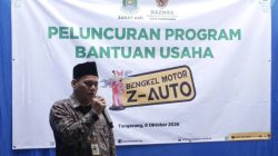 BAZNAS Kota Tangerang Salurkan Bantuan Z-Auto Rp18 Juta untuk Tiga Bengkel Motor
