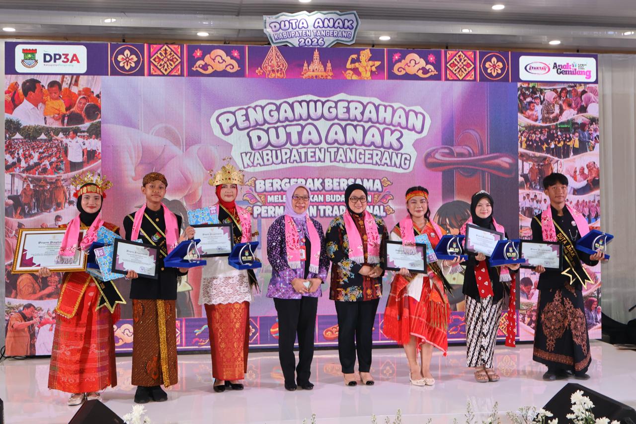 Intan Minta Duta Anak Tangerang Jadi Pelopor dan Pelapor, Batik Anak Resmi Diluncurkan