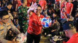 Indonesia Menang Dramatis atas Thailand, Euforia Warga Tangerang Pecah di Taman Elektrik
